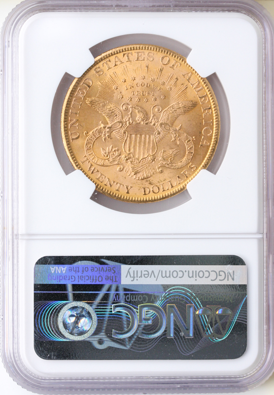 1900 $20 Liberty Gold Coin NGC Mint State 64(MS64) CAC +