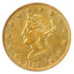 1838 $10 Liberty PCGS XF40 CAC