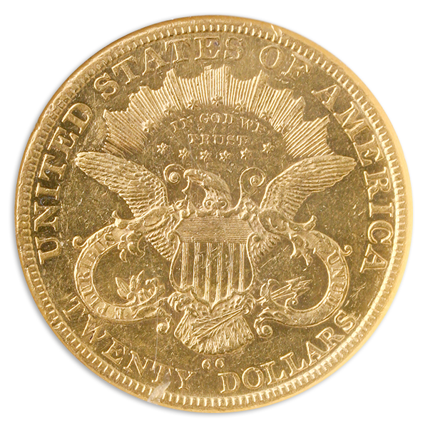 1878-CC $20 Liberty NGC AU55 1878-CC $20 Liberty NGC AU55