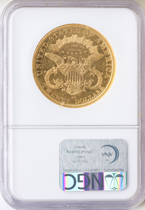 1878-CC $20 Liberty NGC AU55 1878-CC $20 Liberty NGC AU55