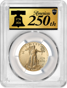 1/2 oz 1776-2026 250th Anniversary Gold American Eagle with Privy PCGS PR70DCAM