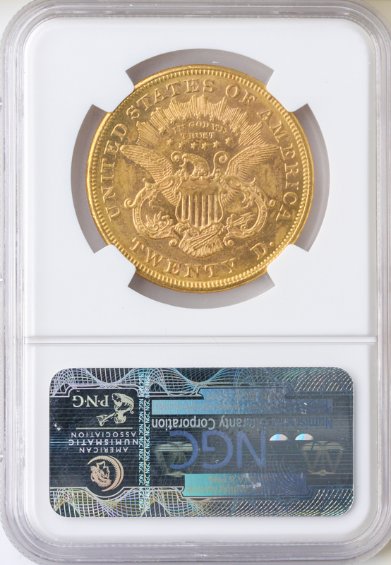 1875 $20 Liberty NGC AU55 1875 $20 Liberty NGC AU55