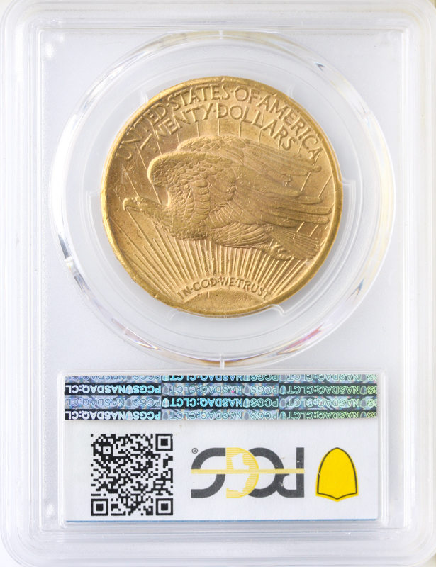 1908-S $20 Saint Gaudens PCGS AU58 CAC