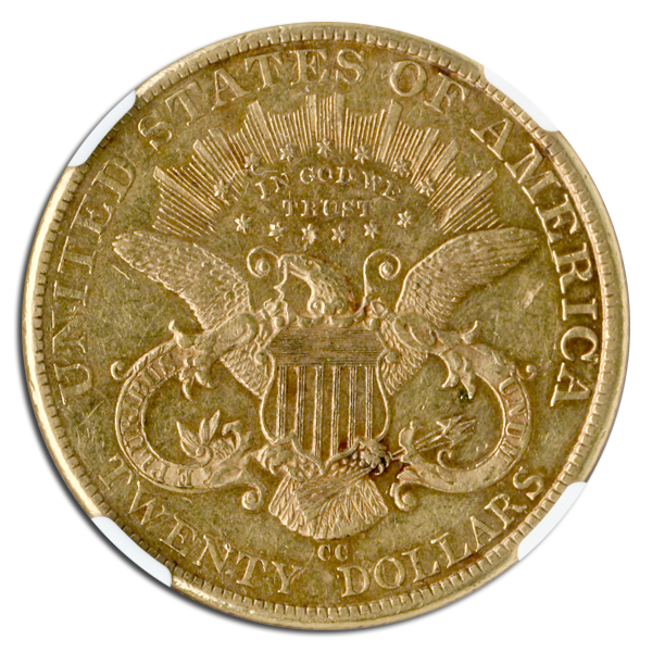 1893-CC $20 Liberty NGC AU53 1893-CC $20 Liberty NGC AU53