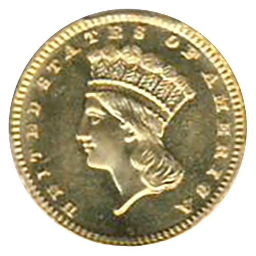 1889 $1 Gold JD-2 Low Date PCGS PR65 CAC 1889 $1 Gold JD-2 Low Date PCGS PR65 CAC