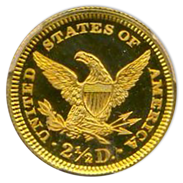 1901 $2.50 Liberty PCGS PR68 Deep Cameo CAC 1901 $2.50 Liberty PCGS PR68 Deep Cameo CAC