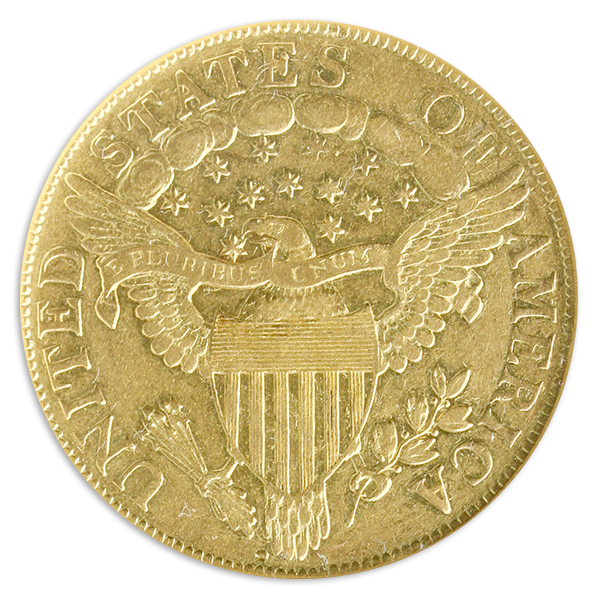 1801 $10 Draped Bust NGC AU50