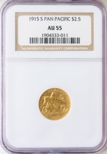1915-S Pan-Pac $2 1/2 NGC AU55