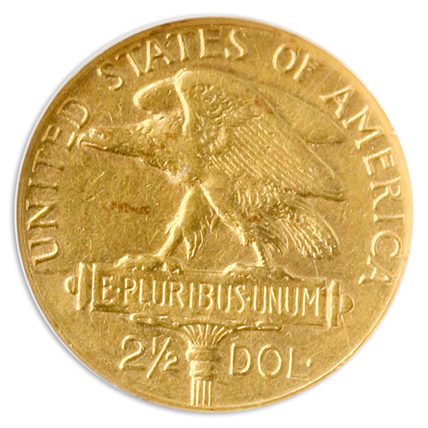 1915-S PAN-PAC $2 1/2 NGC AU55