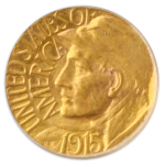 1915-S PAN-PAC $1 PCGS MS64