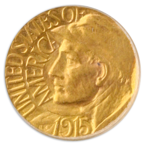 1915-S PAN-PAC $1 PCGS MS64
