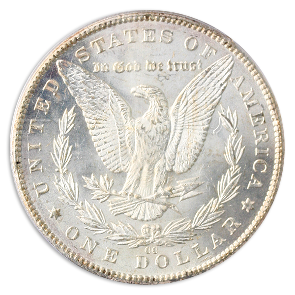 1893-CC Morgan $1 Silver Coin PCGS Mint State 63(MS63) CAC