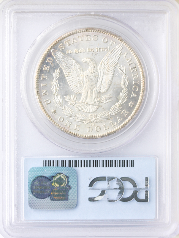 1893-CC Morgan $1 Silver Coin PCGS Mint State 63(MS63) CAC