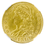 1810 $5 Capped Bust Large Date Large 5 NGC MS63