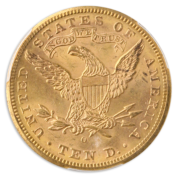 1897-O $10 Liberty PCGS MS63 CAC
