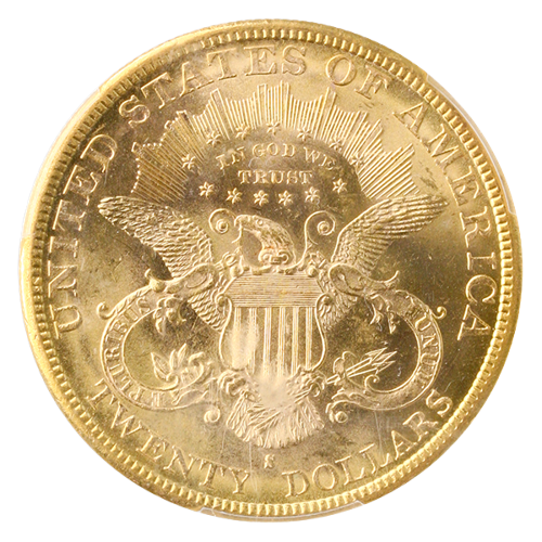 1880-S $20 Liberty MS64 CAC