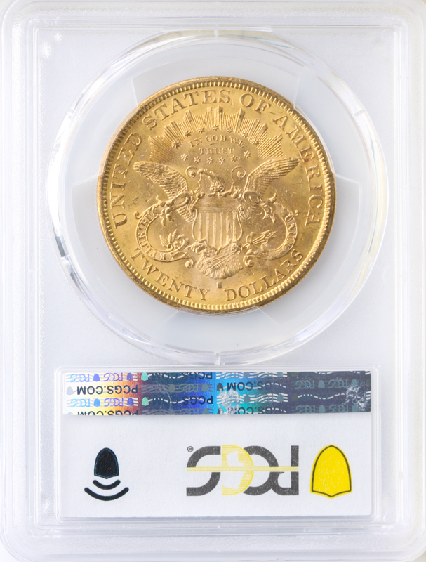 1878-S $20Liberty PCGS MS62 CAC +