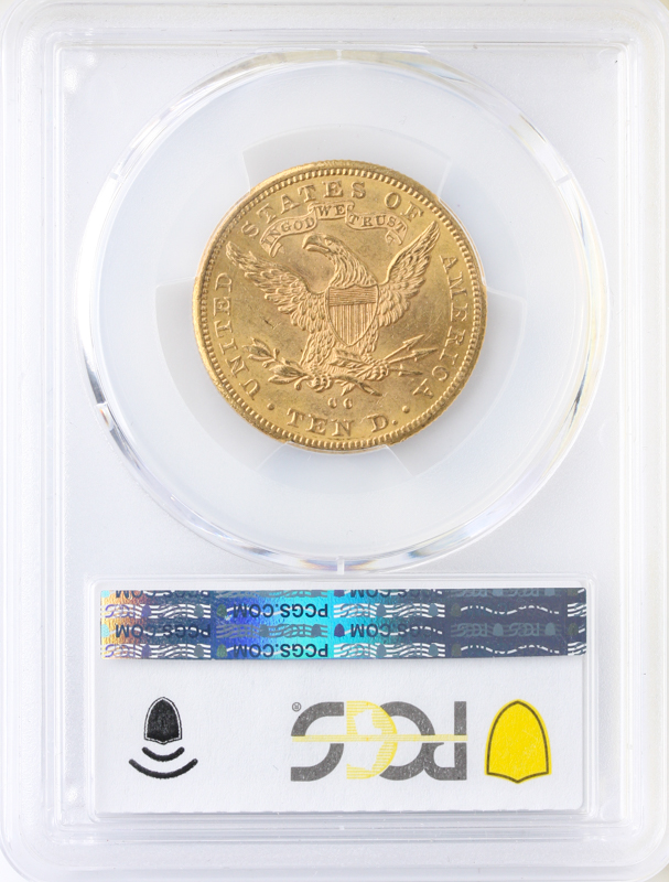 1884-CC $10 Liberty PCGS MS61 CAC