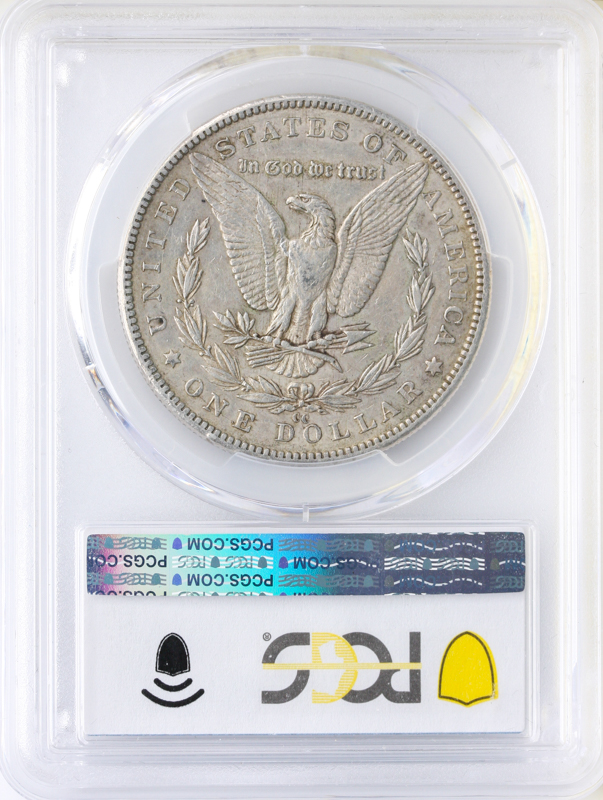 1889-CC MORGAN $1 PCGS AU50 CAC