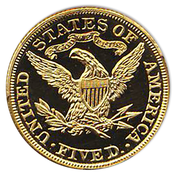 1883 $5 Liberty PCGS PR67 Deep Cameo CAC