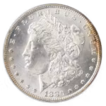 1880-CC Morgan $1 PCGS MS65