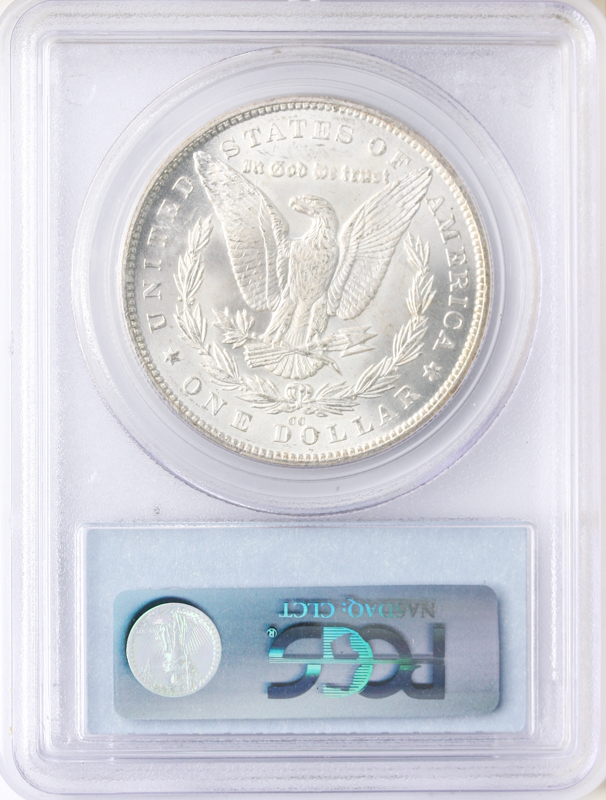 1880-CC Morgan $1 PCGS MS65