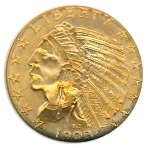 1908 $5 Indian NGC MS65 CAC