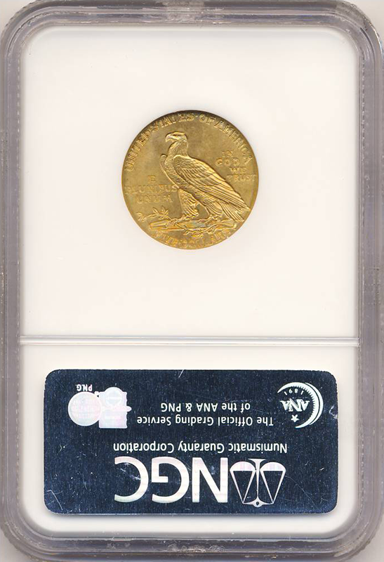 1908 $5 Indian NGC MS65 CAC 1908 $5 Indian NGC MS65 CAC