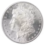 1884-CC Morgan $1 Silver Coin PCGS Mint State 66(MS66)