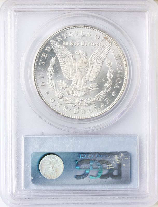 1884-CC Morgan $1 Silver Coin PCGS Mint State 66(MS66)