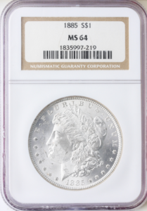 1885 Morgan $1 NGC