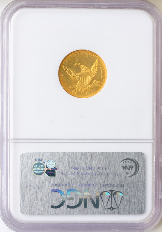 1835 $2.50 Classic NGC MS65