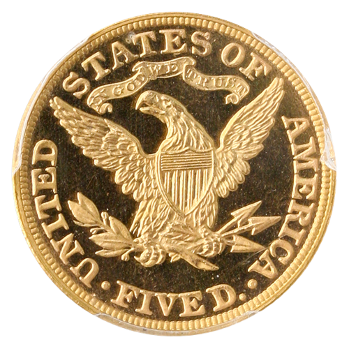 1891 $5 Liberty PCGS PR65 Deep Cameo CAC 1891 $5 Liberty PCGS PR65 Deep Cameo CAC