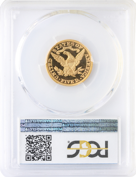 1891 $5 Liberty PCGS PR65 Deep Cameo CAC 1891 $5 Liberty PCGS PR65 Deep Cameo CAC