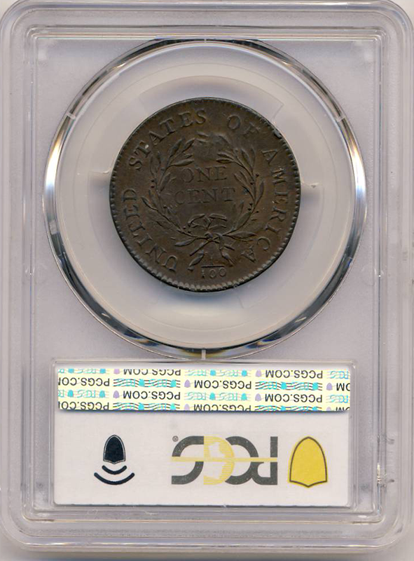 1794 Flowing Hair Cent S-22 PCGS MS65 Brown CAC +
