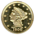 1900 $2.50 Liberty CACG PR67 Cameo +