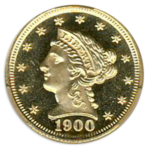 1900 $2.50 Liberty CACG PR67 Cameo +