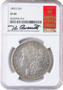 1893-S Morgan $1 NGC XF40