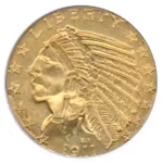1911-S $5 Indian PCGS MS63 CAC