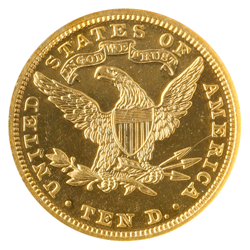 1907 $10 Liberty NGC PR63 Cameo CAC 1907 $10 Liberty NGC PR63 Cameo CAC