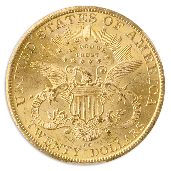 1883-CC $20 Liberty CACG MS61