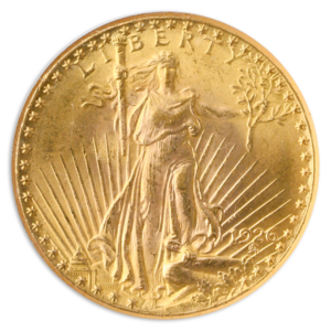 1926 $20 Saint Gaudens NGC MS64