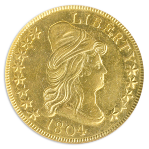 1804 $10 Draped Bust NGC AU58 CAC