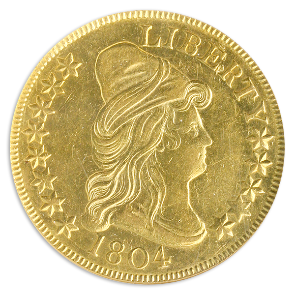 1804 $10 Draped Bust NGC AU58 CAC 1804 $10 Draped Bust NGC AU58 CAC