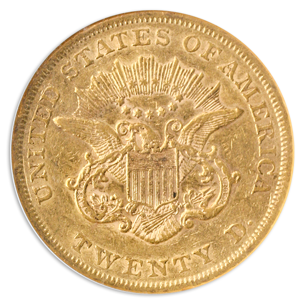 1861 $20 Liberty NGC XF45 1861 $20 Liberty NGC XF45