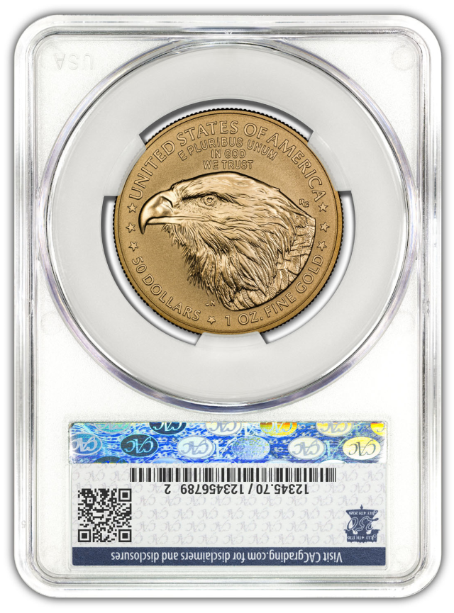 2026-W 1oz Gold Eagle CACG Bur 2026-W 1oz Gold Eagle CACG Bur