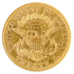 1876-CC $20 Liberty NGC VF30