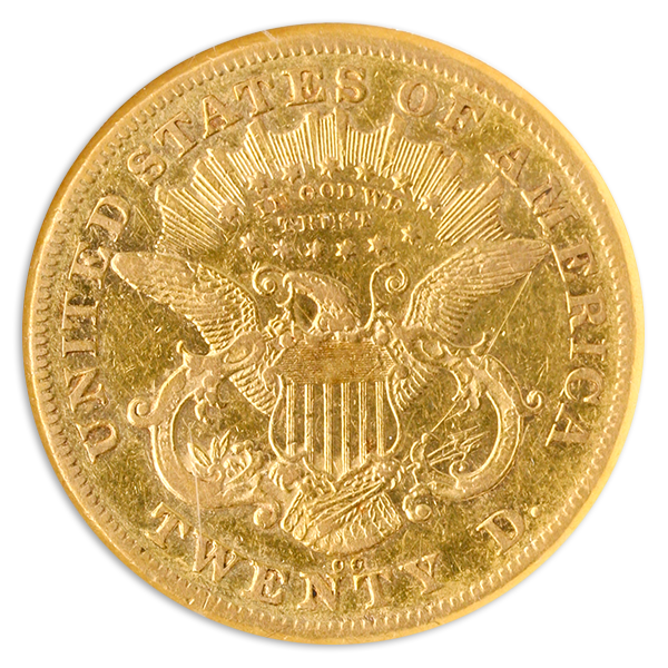 1876-CC $20 Liberty NGC VF30 1876-CC $20 Liberty NGC VF30