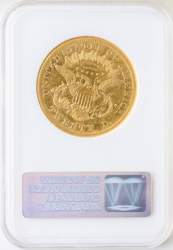1876-CC $20 Liberty NGC VF30 1876-CC $20 Liberty NGC VF30