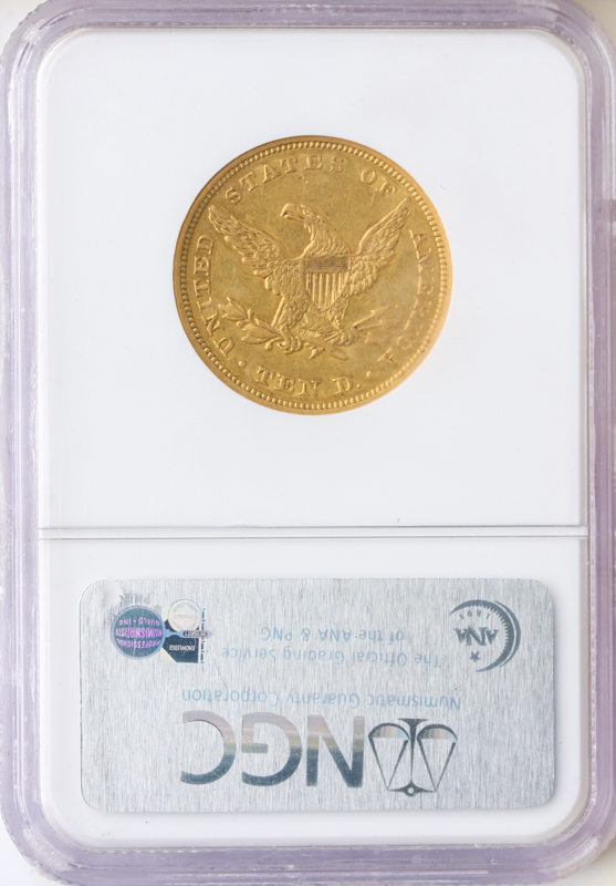 1846 $10 Liberty NGC AU3